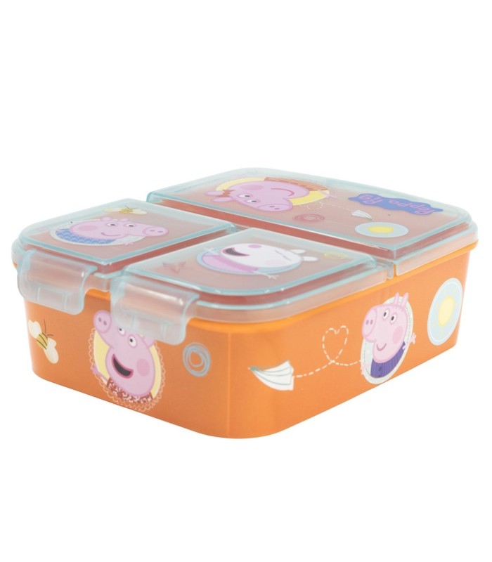 MULTI COMPARTMENT SANDWICH BOX PEPPA PIG CORE
