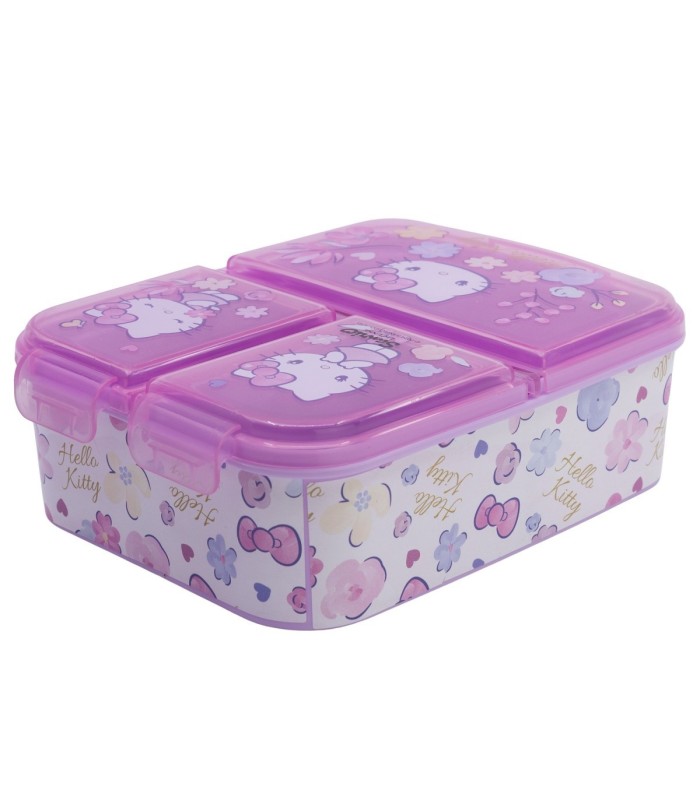 MULTI COMPARTMENT SANDWICH BOX HELLO KITTY
