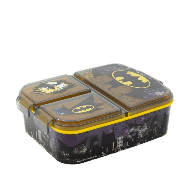 MULTI COMPARTMENT SANDWICH BOX BATMAN SYMBOL