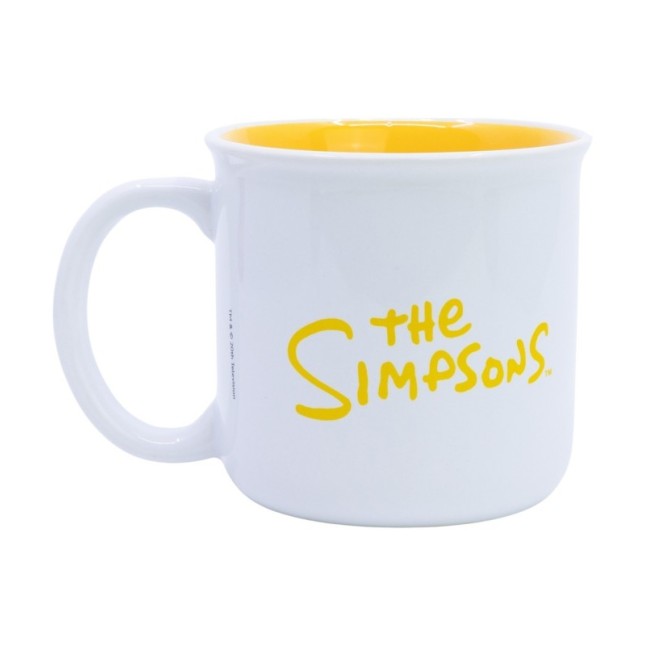 CERAMIC BREAKFAST MUG 14 OZ IN GIFT BOX SIMPSONS HOMER FACE