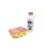SET 2 PCS SET 2 PCS (ADVENTURE BOTTLE AND MULTI COMPARTMENT SANDWICH BOX) MINNIE