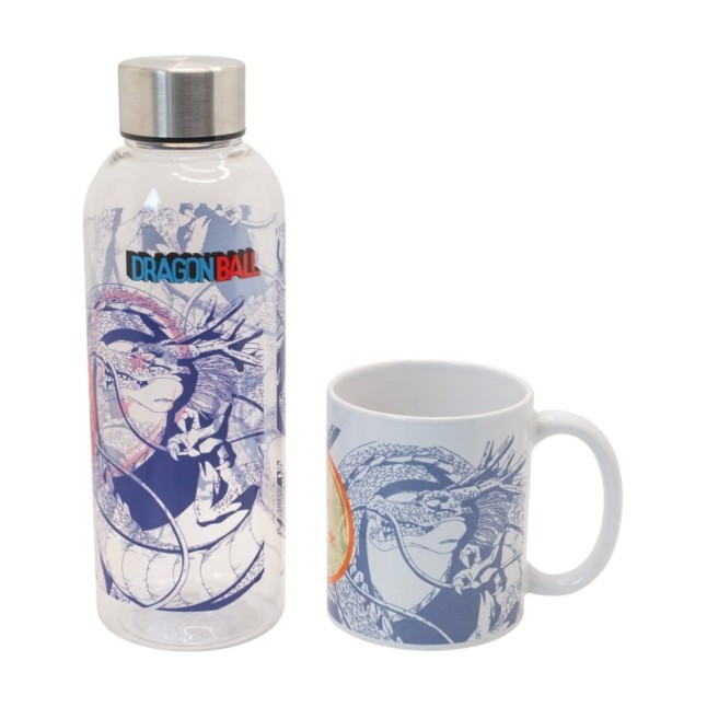 SET 2 PCS (HYDRO BOTTLE AND 325 ML CERAMIC MUG) DRAGON BALL