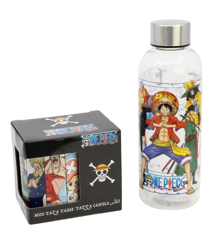 SET 2 PCS (HYDRO BOTTLE AND 325 ML CERAMIC MUG) ONE PIECE ANIME