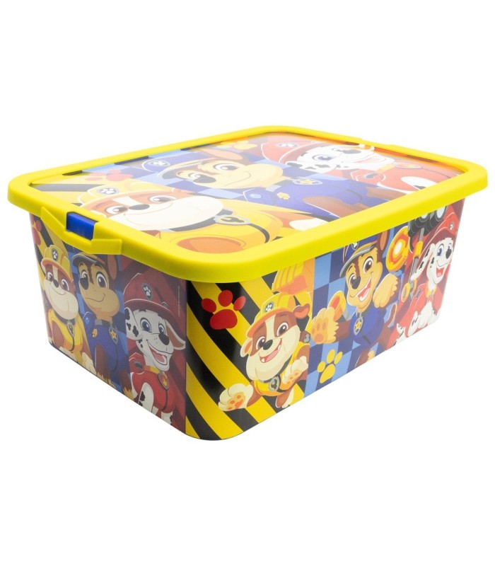 STORAGE CLICK BOX 13 L PAW PATROL BOY RESCUE PUPS