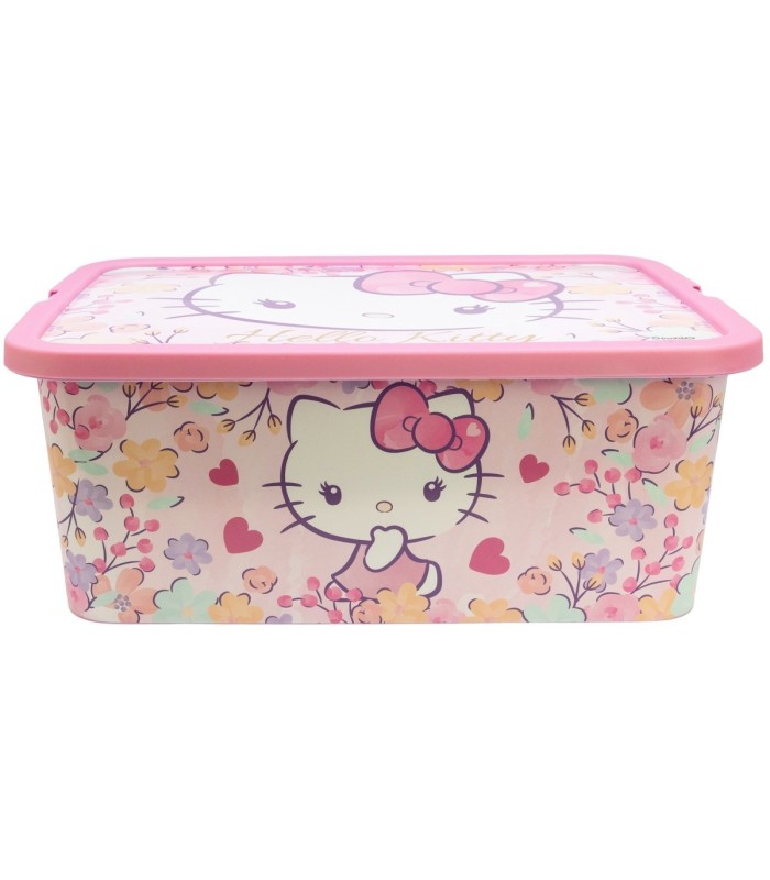 STORAGE CLICK BOX 13 L HELLO KITTY