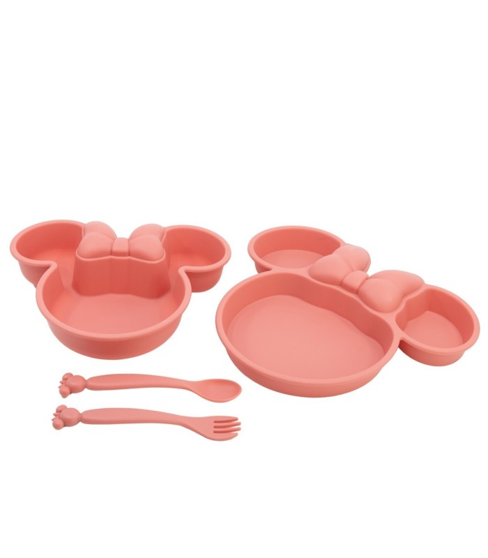 TODDLER 4 PCS CHARACTER SHAPED PP SET IN GIFT BOX MINNIE MOUSE