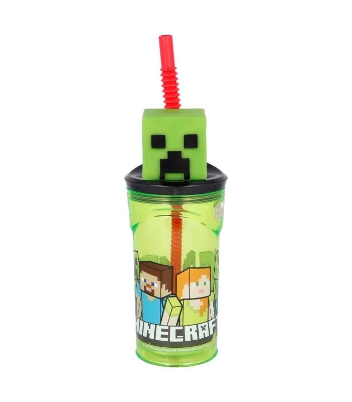 3D FIGURINE TUMBLER 360 ML MINECRAFT
