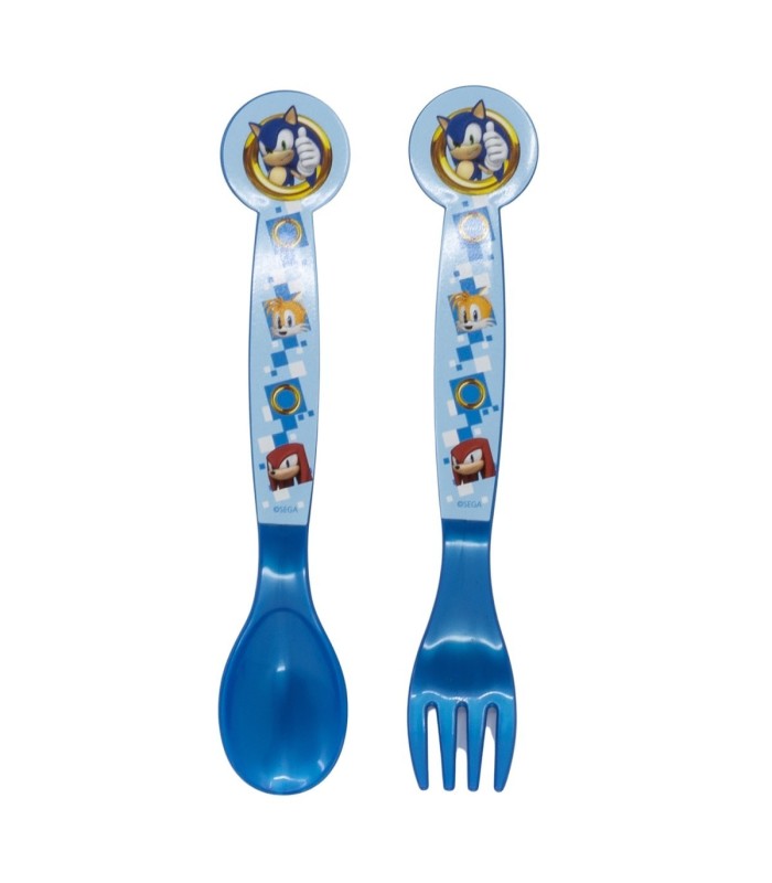 2 PCS PP CUTLERY (SPOON AND FORK) SET IN POLYBAG SONIC