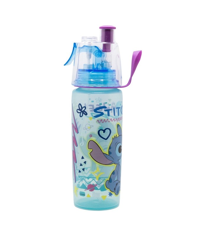 SPRAYER DRINK BOTTLE 575 ML STITCH DRAWING