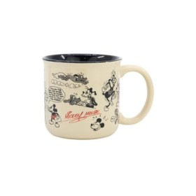 CERAMIC BREAKFAST MUG 14 OZ IN GIFT BOX MICKEY MOUSE VINTAGE