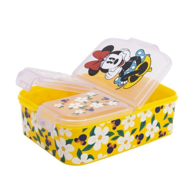 MULTI COMPARTMENT SANDWICH BOX MINNIE SUNSHINE