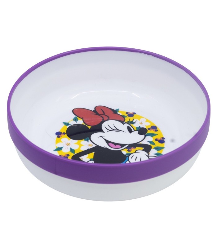 NON SLIP BICOLOR PREMIUM BOWL MINNIE SUNSHINE