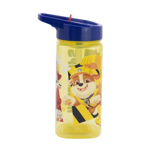 SQUARE WATER BOTTLE 510 ML PAW PATROL BOY RESCUE PUPS