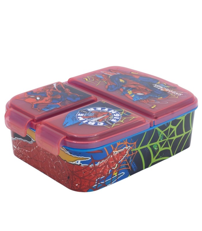 MULTI COMPARTMENT SANDWICH BOX SPIDERMAN MOVING TARGET