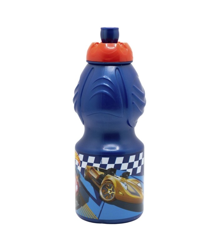 STOR SPORT BOTTLE 400 ML HOTWHEELS BLUE FIRE