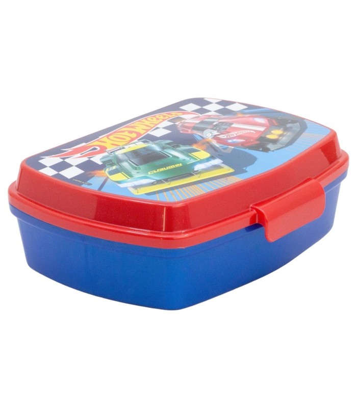 FUNNY SANDWICH BOX HOTWHEELS BLUE FIRE