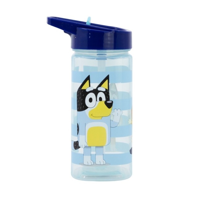 SQUARE WATER BOTTLE 510 ML BLUEY COOL DAY