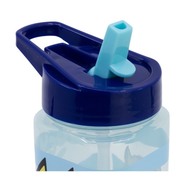 SQUARE WATER BOTTLE 510 ML BLUEY COOL DAY