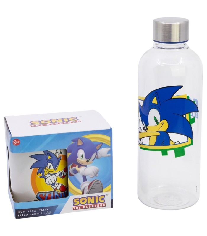 SET 2 PCS (HYDRO BOTTLE AND 325 ML CERAMIC MUG) SONIC