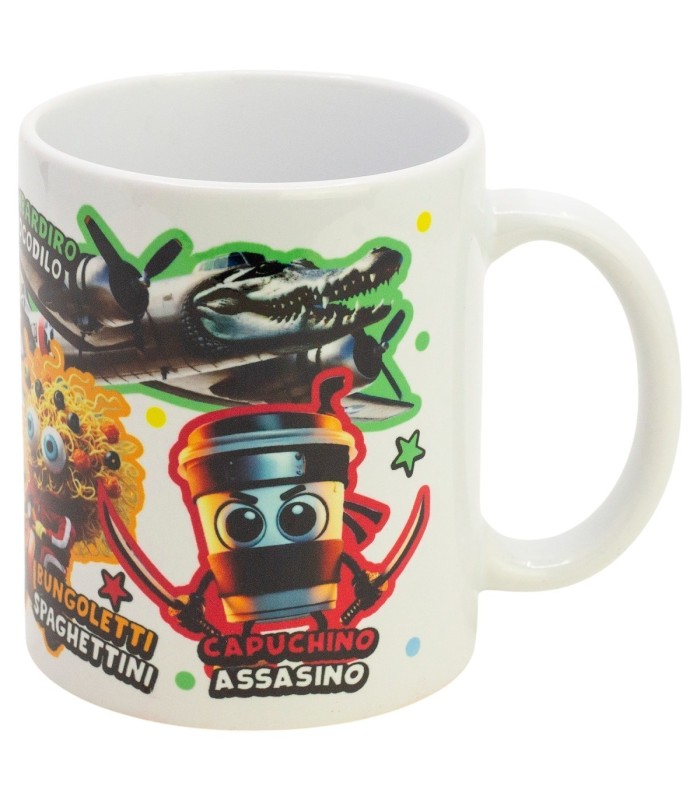 CERAMIC SB MUG 11 OZ IN BOX ITALIAN BRAINROT