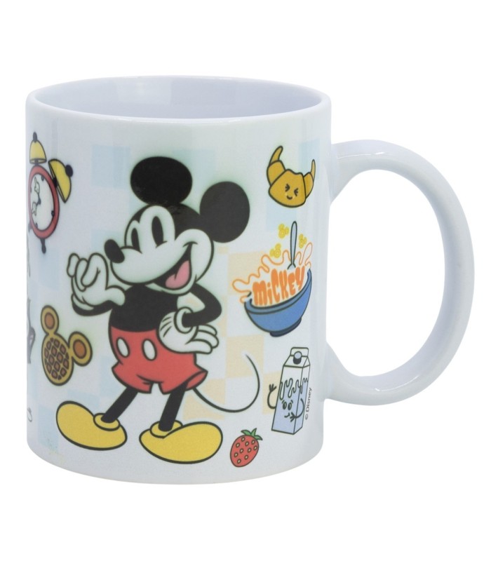 CERAMIC SB MUG 11 OZ IN BOX MICKEY MINNIE BREAKFAST