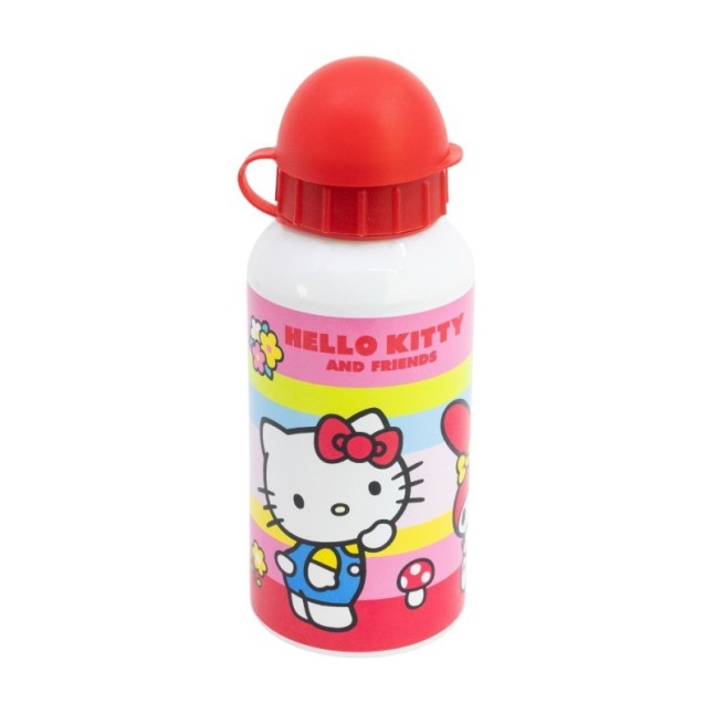 ALUMINIUM SB BOTTLE 400 ML HELLO KITTY AND FRIENDS