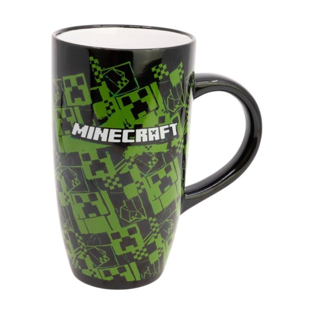 LATTE CERAMIC MUG 23 OZ IN GIFT BOX MINECRAFT ICONICMONO