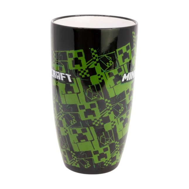 LATTE CERAMIC MUG 23 OZ IN GIFT BOX MINECRAFT ICONICMONO
