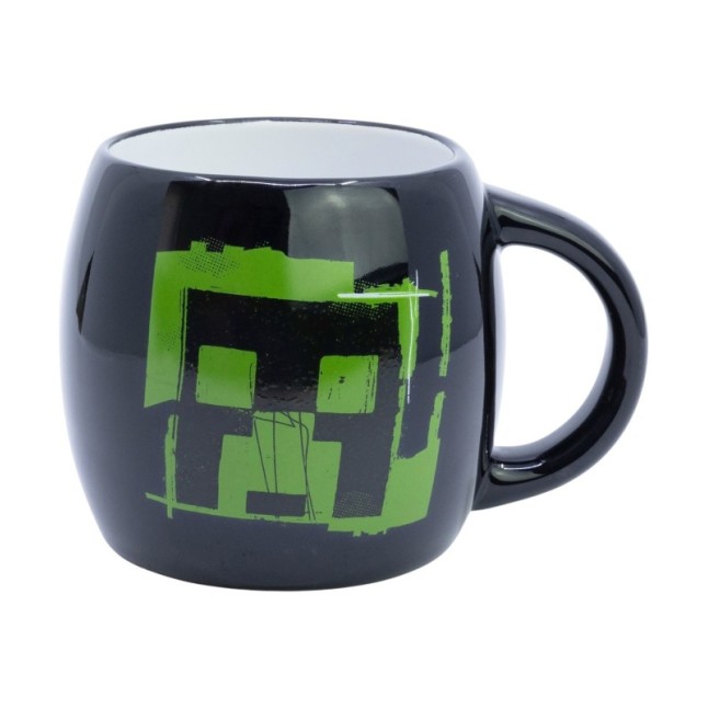 CERAMIC GLOBE MUG 13 OZ IN GIFT BOX MINECRAFT ICONICMONO