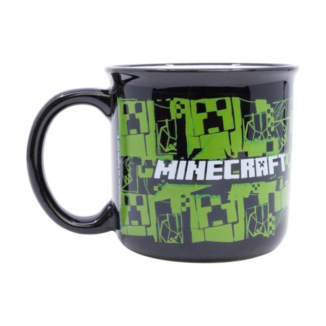 CERAMIC BREAKFAST MUG 14 OZ IN GIFT BOX MINECRAFT ICONICMONO