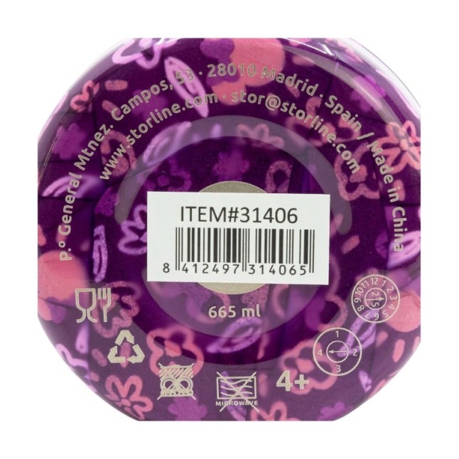 GLAM INSULATED STAINLESS STEEL BOTTLE 665 ML MINNIE MOUSE CHERRYLICIOUS