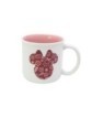CERAMIC BREAKFAST MUG 14 OZ IN GIFT BOX MINNIE MOUSE CHERRYLICIOUS