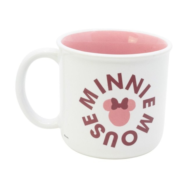 CERAMIC BREAKFAST MUG 14 OZ IN GIFT BOX MINNIE MOUSE CHERRYLICIOUS