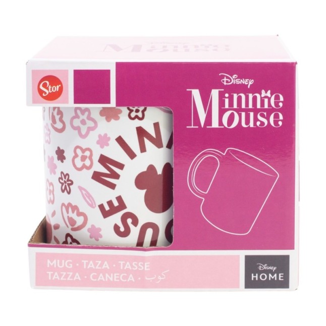 CERAMIC MUG 11 OZ IN GIFT BOX MINNIE MOUSE CHERRYLICIOUS