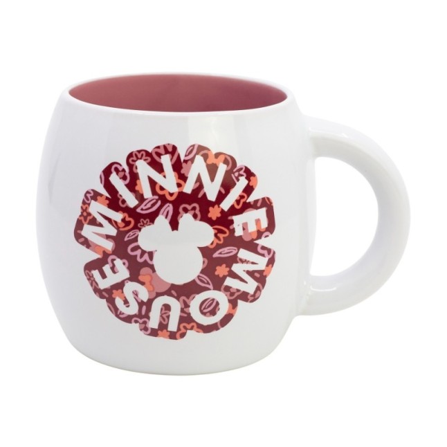 CERAMIC GLOBE MUG 13 OZ IN GIFT BOX MINNIE MOUSE CHERRYLICIOUS