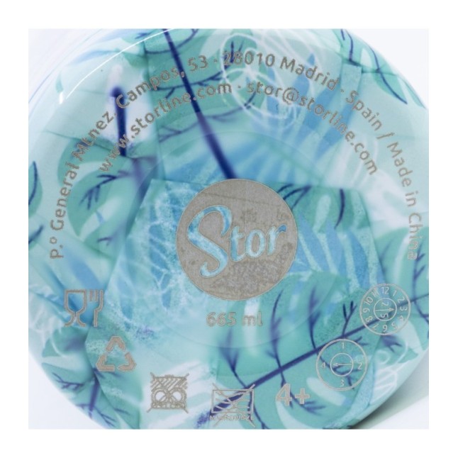 GLAM INSULATED STAINLESS STEEL BOTTLE 665 ML STITCH ALOHA