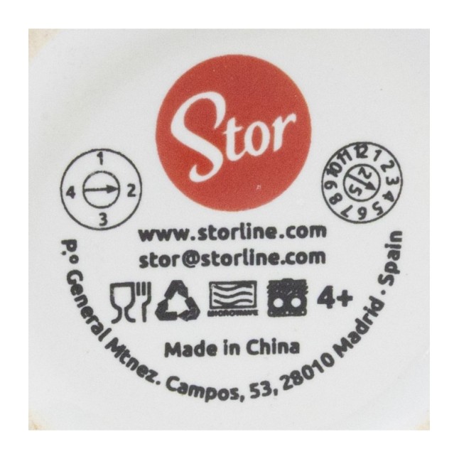 LATTE CERAMIC MUG 23 OZ IN GIFT BOX STITCH ALOHA