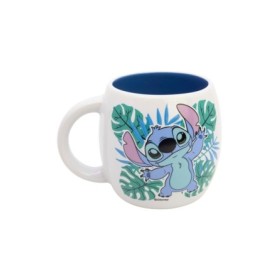 CERAMIC GLOBE MUG 13 OZ IN GIFT BOX STITCH ALOHA