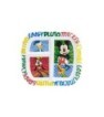 RECTANGULAR DIVIDED PLATE ST MICKEY HAS FUN