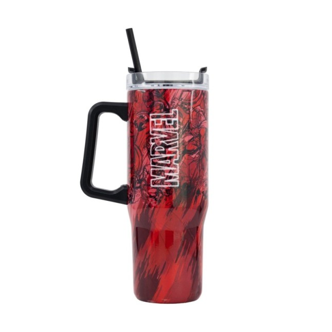DW INSULATED STAINLESS STEEL XL RAMBLER MUG 940 ML MARVEL PATTERN