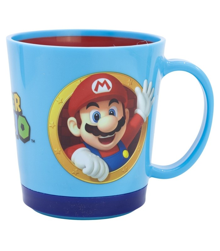 DROP SAFE PP MUG 410 ML SUPER MARIO FUN EMOTION