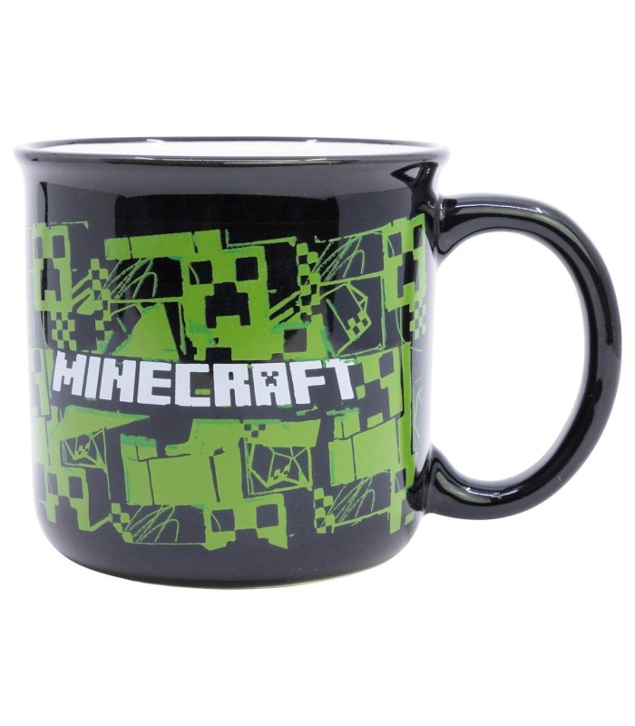 CERAMIC BREAKFAST MUG 14 OZ IN GIFT BOX MINECRAFT ICONICMONO