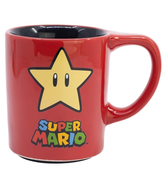 CERAMIC DROP SAFE MUG 10 OZ SUPER MARIO POWER