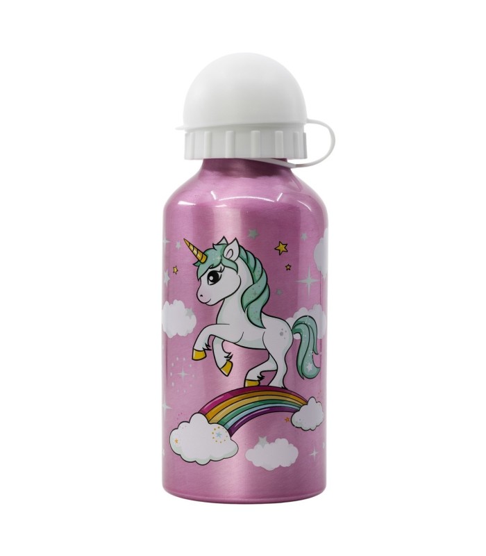 ALUMINIUM BOTTLE 400 ML UNICORN RANGE