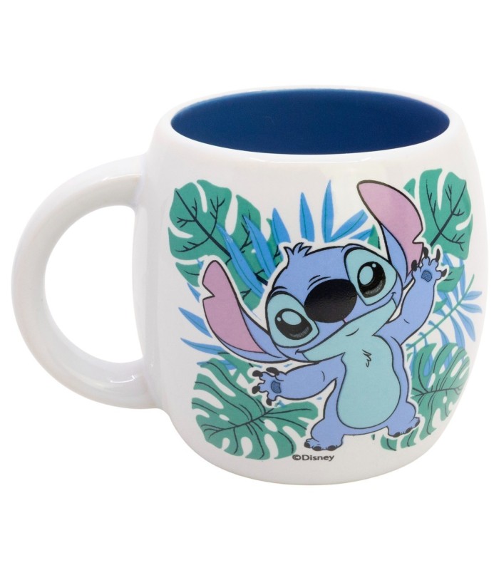 CERAMIC GLOBE MUG 13 OZ IN GIFT BOX STITCH ALOHA