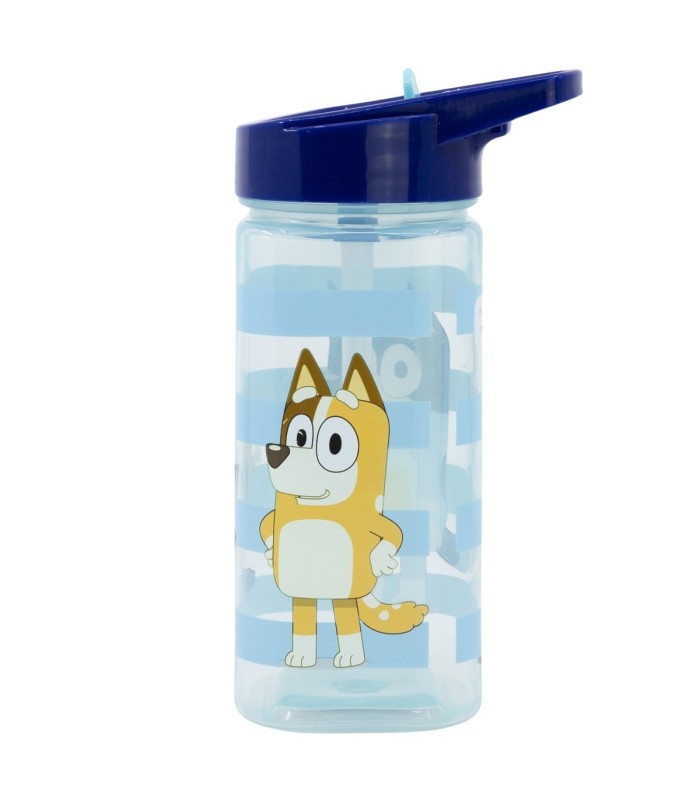 SQUARE WATER BOTTLE 510 ML BLUEY COOL DAY
