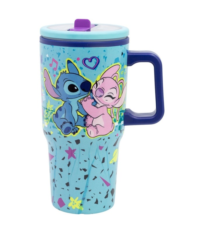 COOL EASY DW SIPPER MUG 640 ML STITCH DRAWING