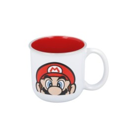 CERAMIC BREAKFAST MUG 14 OZ IN GIFT BOX SUPER MARIO