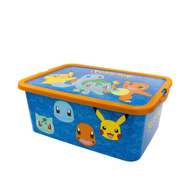 STORAGE CLICK BOX 13 L POKEMON ROCK