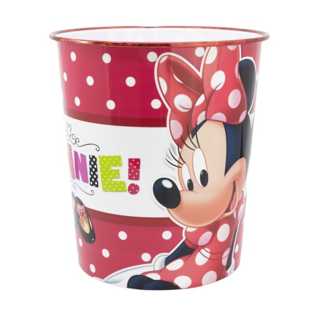 DUSTBIN MINNIE MAD ABOUT SHOPPING